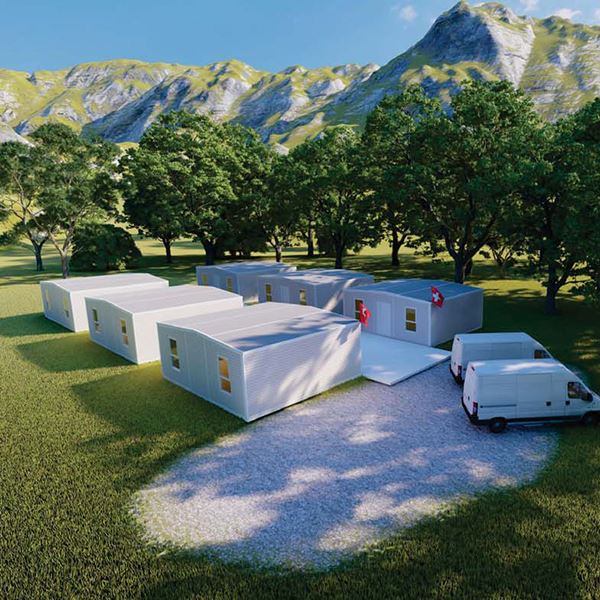 Mining Camp Stækkanlegt gámahús