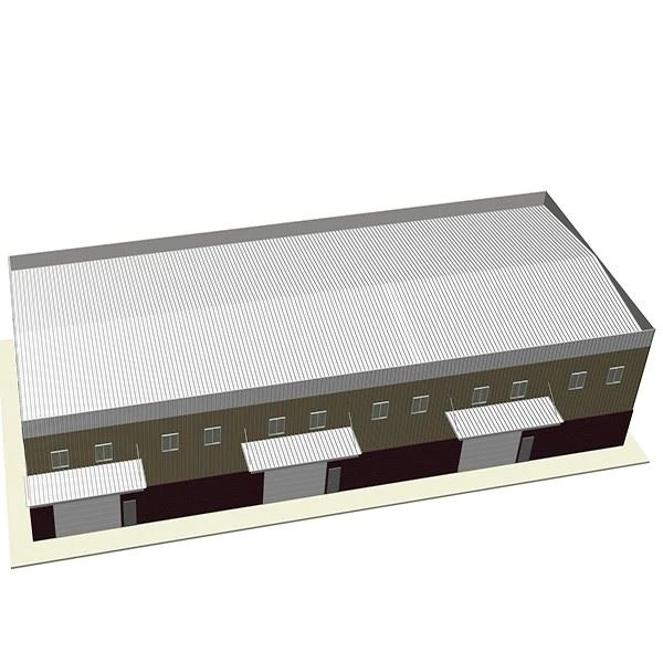 Multiple Slope Steel Structure Warehouse