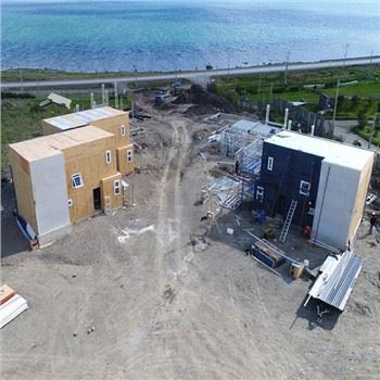 Þungt gólfhleðsla Stál forsmíðað hús