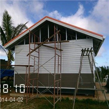 Lágsett stál forsmíðaðar heimili