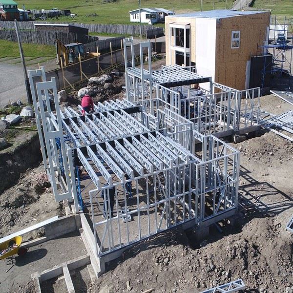 Two Floors Light Gauge Steel Prefab House