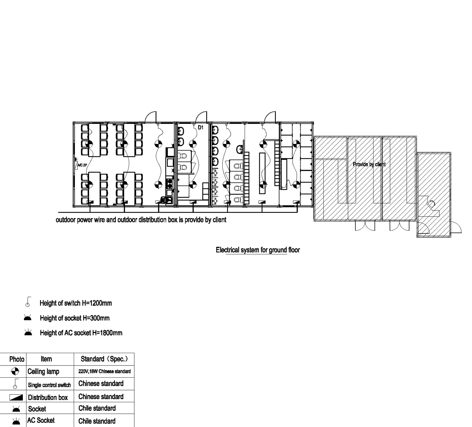 Final drawing for two storey container house project--PT170061201704284 Final drawing for two storey container house project--PT170061201704284