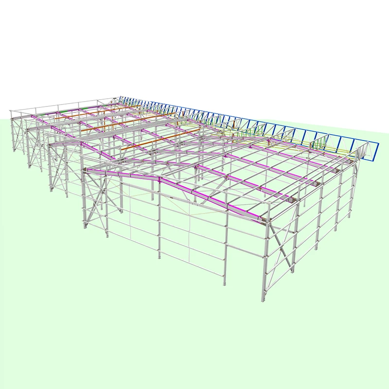 Structural Design For 75m×75m×9m Steel Warehouse (Port Moresby, PNG) best
